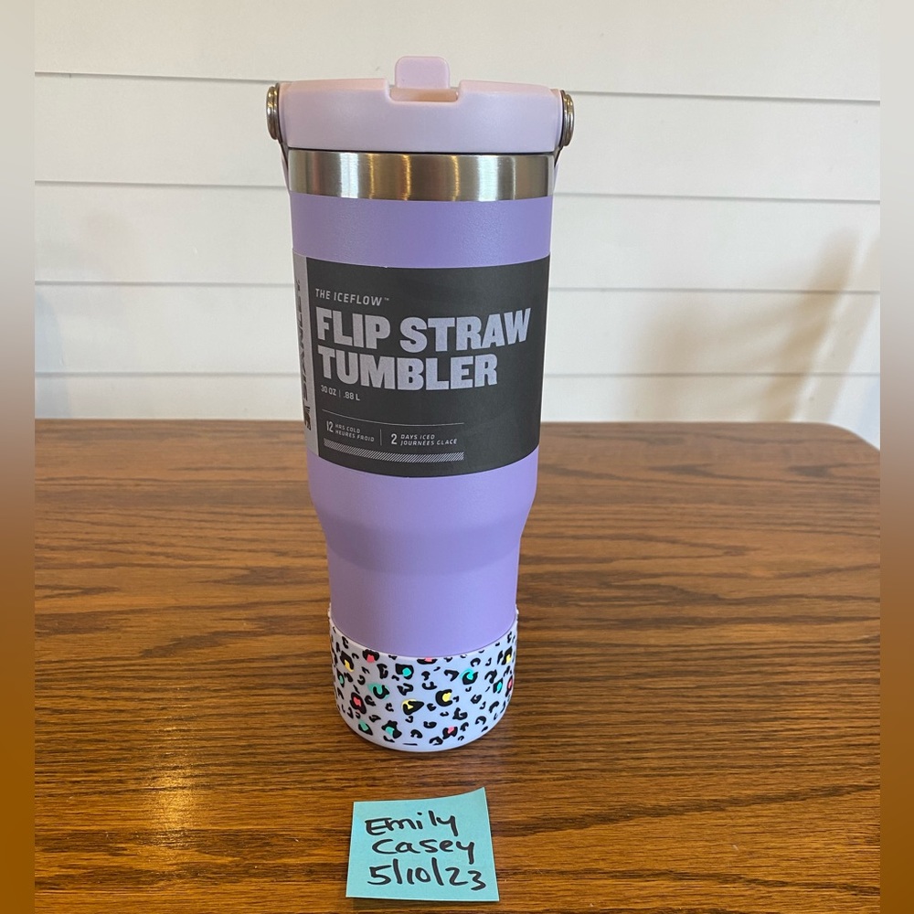 Stanley 30oz lavender Ice Flow Tumbler.